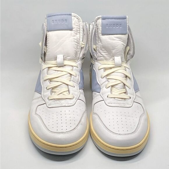 Rhude Rhecess Worn Out Effect High Top Sneakers size 13 - Picture 3 of 14